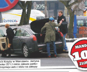 Jaśnie Pani parkuje, gdzie chce!