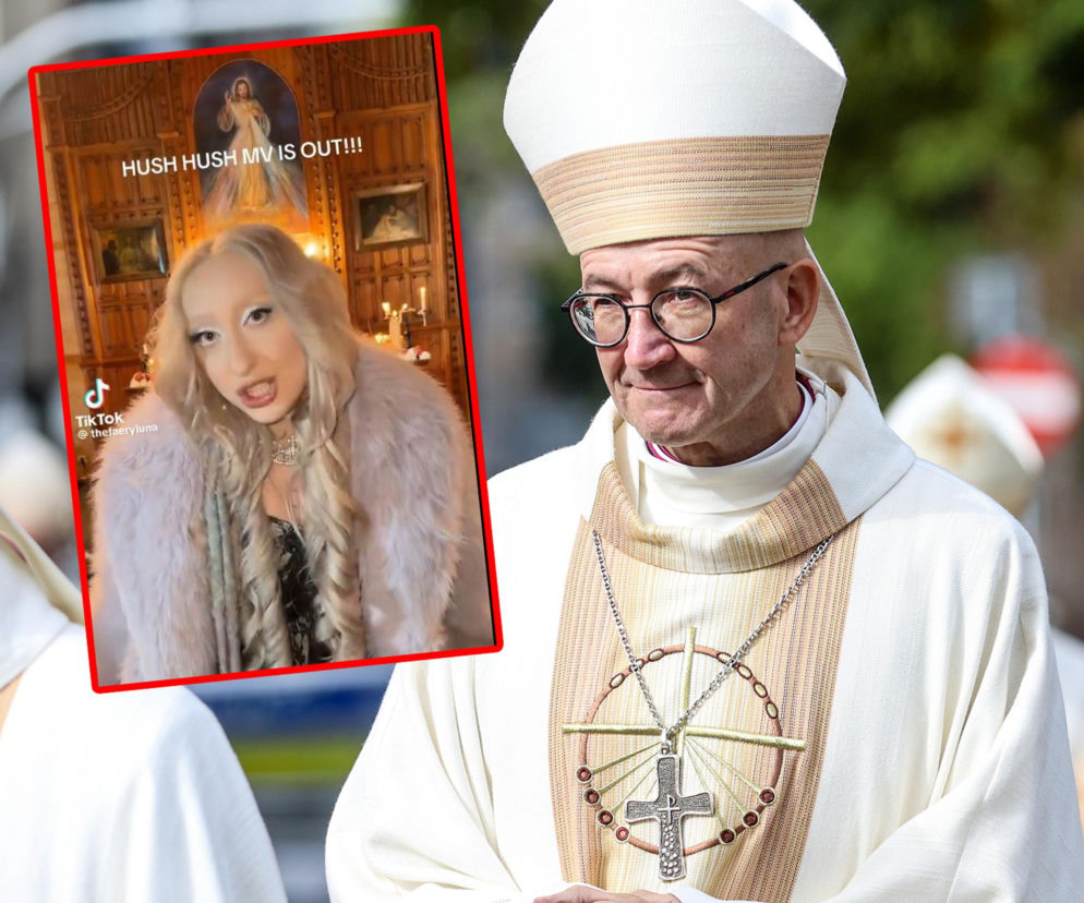 Metropolita przeprasza za zgorszenie w kościele na Mazowszu. Gwiazda Eurowizji prężyła gołe pośladki przed ołtarzem