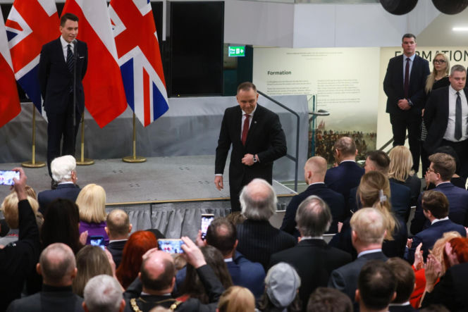 Karol Nawrocki w National Army Museum