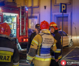 Groźny pożar w budynku Filharmonii Krakowskiej