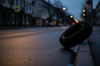 Pijany kierowca w Lubinie. Co zaskoczyło policjanta na miejscu wypadku?