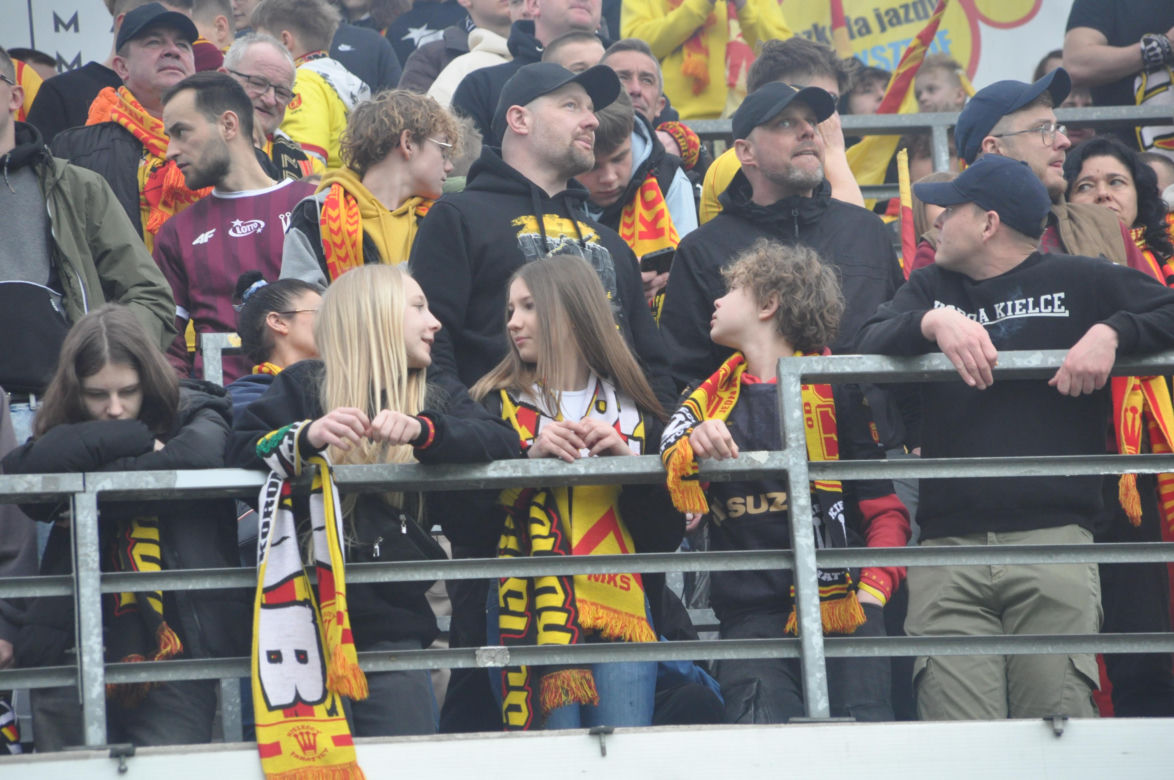 Tak dopingowali kibice na meczu Korona Kielce - Radomiak Radom