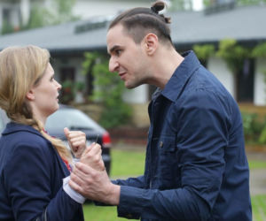 M jak miłość odcinek 1319, Justyna (Olga Kalicka), Maciek (Kamil Mróz)