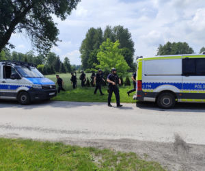 Zatrzymanie Dariusza R. po zbrodni w Mierzawie