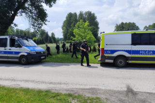 Zatrzymanie Dariusza R. po zbrodni w Mierzawie