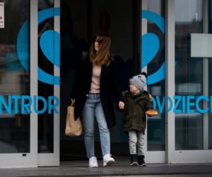 Jarosław Wałęsa w Centrum Zdrowia Dziecka