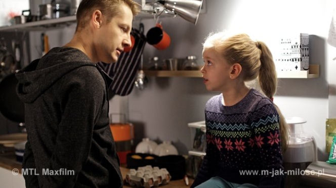 M jak miłość odc. 1054. Basia (Gabriela Raczyńska), Paweł (Rafał Mroczek)