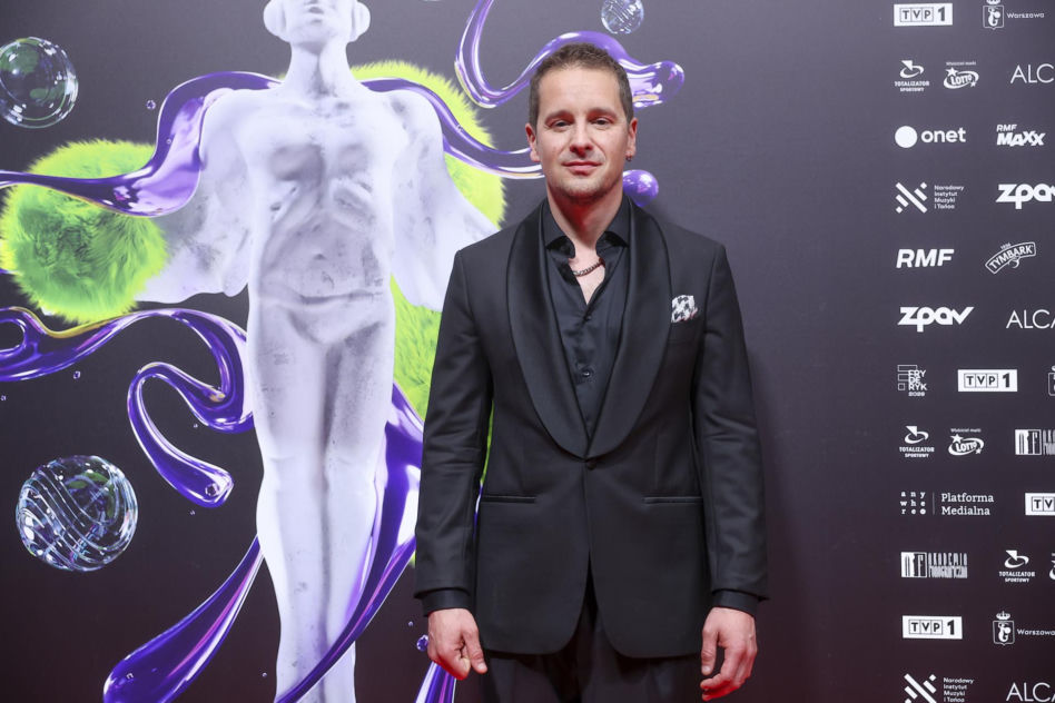 Krzysztof Zalewski szeleje na "Fryderykach"