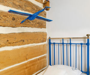 Wnętrze łemkowskiej chaty