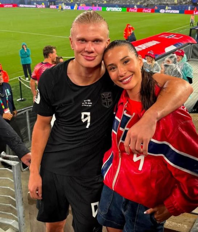 Isabel Haugseng Johansen, dziewczyna Erlinga Haalanda