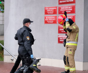 Alarm bombowy na Pradze-Południe 
