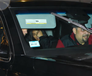 Kim Kardashian i Pete Davidson w drodze do kina