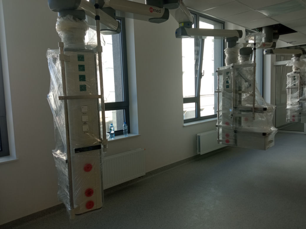 Szpital Bielański po rozbudowie