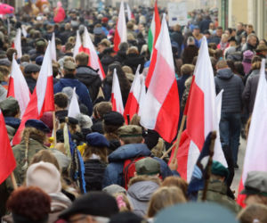 Tak Toruń świętował 11 listopada - zdjęcia z centrum miasta