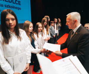Najzdolniejsi uczniowie odebrali stypendia Prezydenta Miasta Siedlce