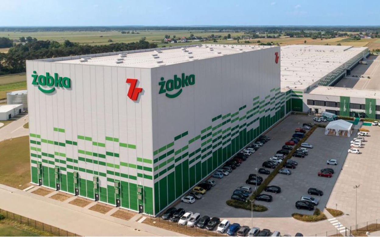 Nowoczesne centrum logistyczne Żabki w Nadarzynie