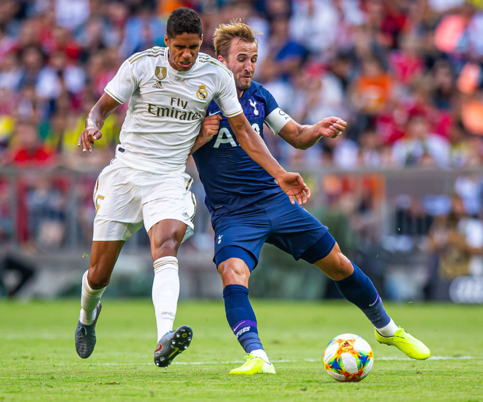 Raphael Varane i Harry Kane