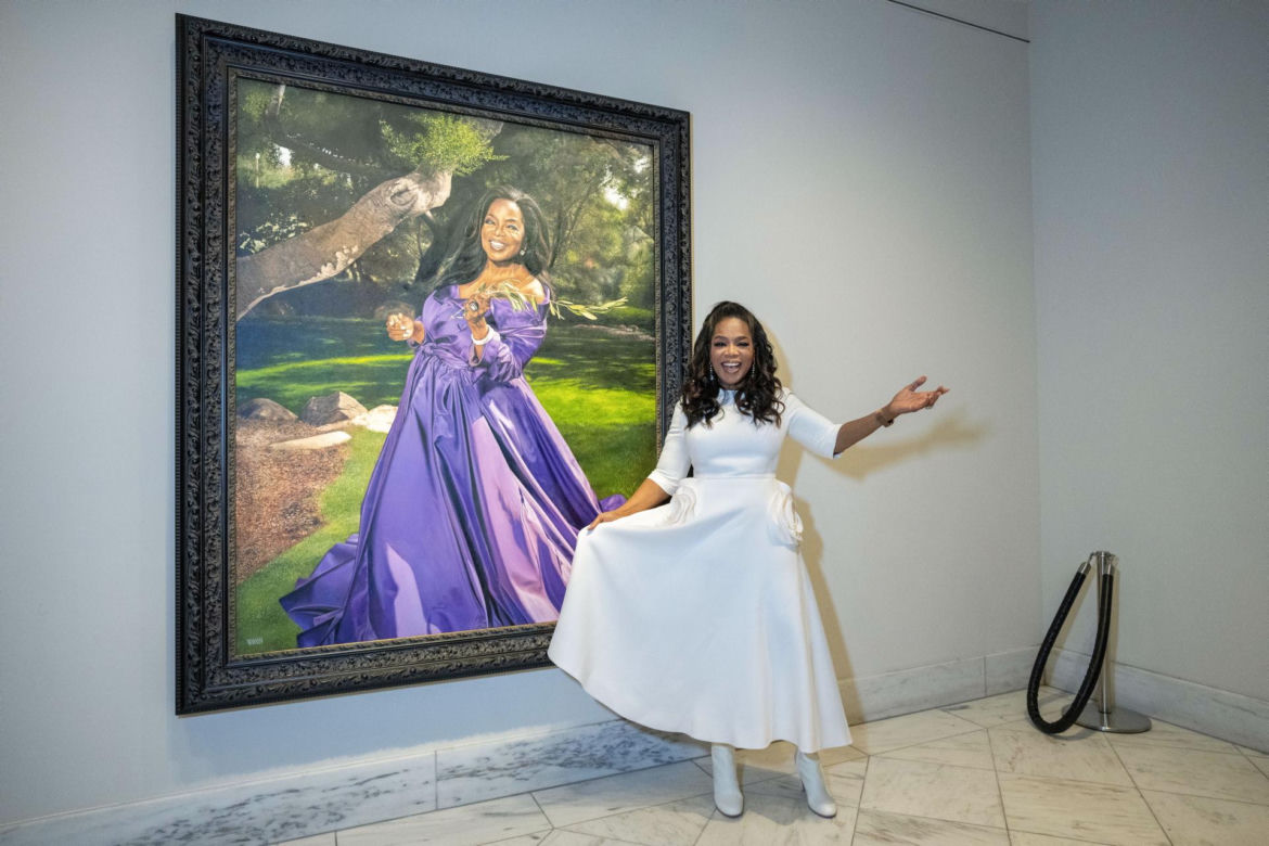 Szok! To jest Oprah Winfrey. Trudno ją teraz rozpoznac