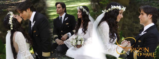 Nieposkromione serce (Corazon indomable). Maricruz (Ana Brenda Contreras), Octavio (Daniel Arenas)