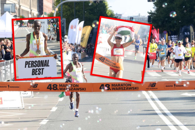 Kenijczyk i Węgierka zwycięzcami 48. Maratonu Warszawskiego. Podczas imprezy padł rekord