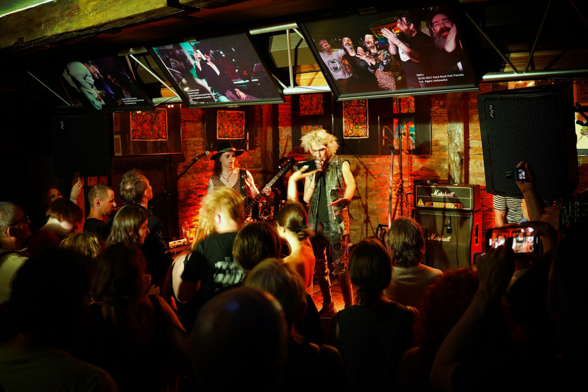 Energetyczny koncert Wildstreet w toruńskim Hard Rock Pubie Pamela