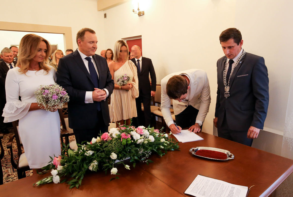 Ślub Jacka Kurskiego
