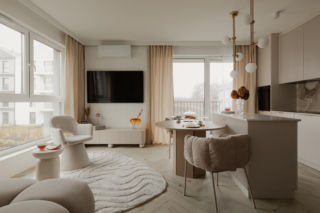 Punktem wyjścia była potrzeba spokoju. Soft minimalizm w gdyńskim mieszkaniu