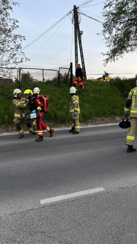 Wybuch w remizie pod Krakowem. Wśród rannych jest sześcioro dzieci