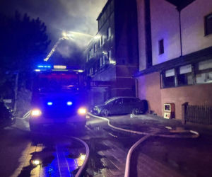 Pożar hotelu w Tychach