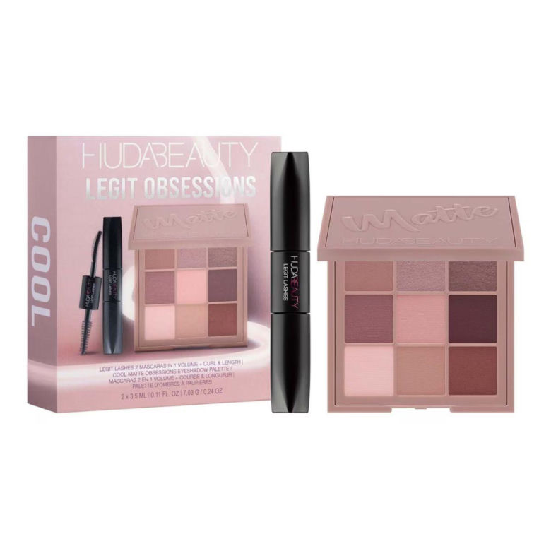 HUDA BEAUTY Legit Obsessions Cool - Zestaw do makijażu 