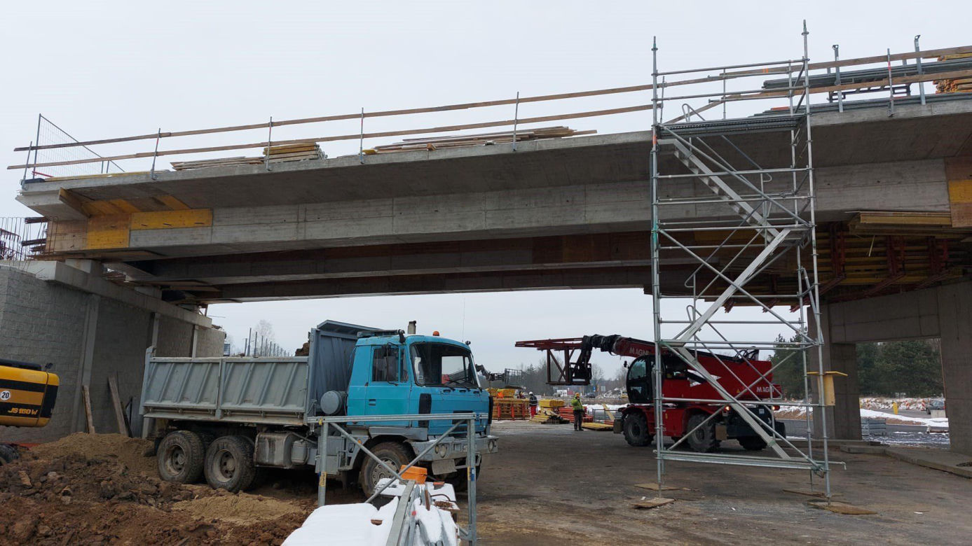 Na A2 praca wre! Zobacz postępy budowlańców na odcinku Siedlce - Biała Podlaska