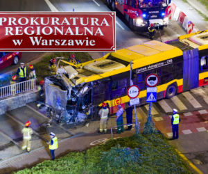 Szaleńcy rajd autobusu po Ochocie. Kierowca usłyszał zarzuty