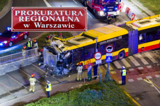 Szaleńcy rajd autobusu po Ochocie. Kierowca usłyszał zarzuty