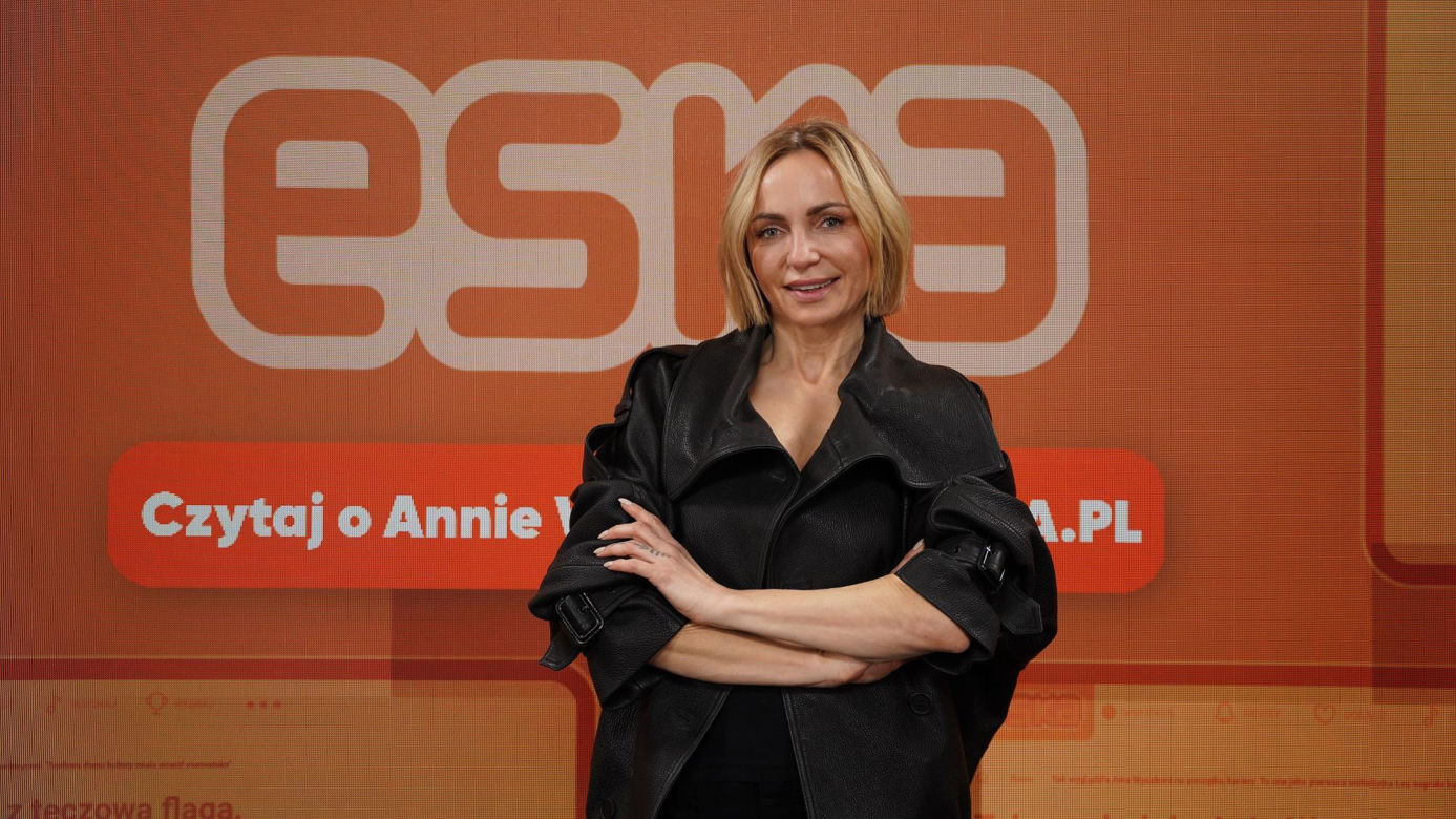 Anna Wyszkoni w formacie "Gwiazdy przejmują ESKA.pl"