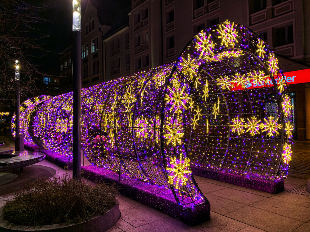 Świąteczne iluminacje we Wrocławiu