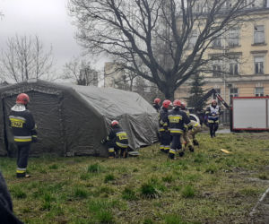 Ćwiczenia koronawirusowe w Przemyślu