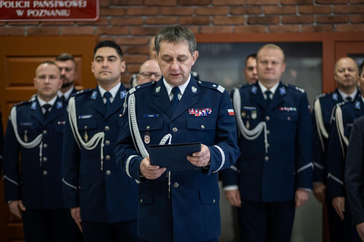 Nowi funkcjonariusze w szeregach Wielkopolskiej Policji