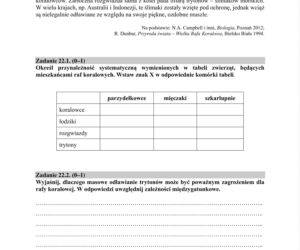 Matura próbna 2020 biologia, str.21