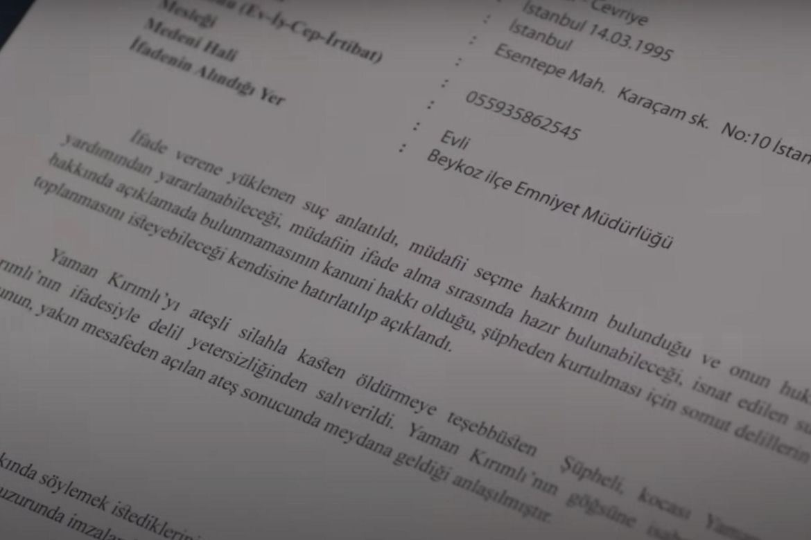 Pismo wyjaśni jej, że faktycznie strzeliła do męża 