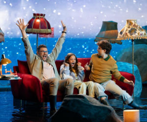 Rodzinka.pl 18 sezon wiosenny spot TVP 2026. Ludwik (Tomasz Karolak), Maja (Emma Pokromska), Kacper (Mateusz Pawłowski)