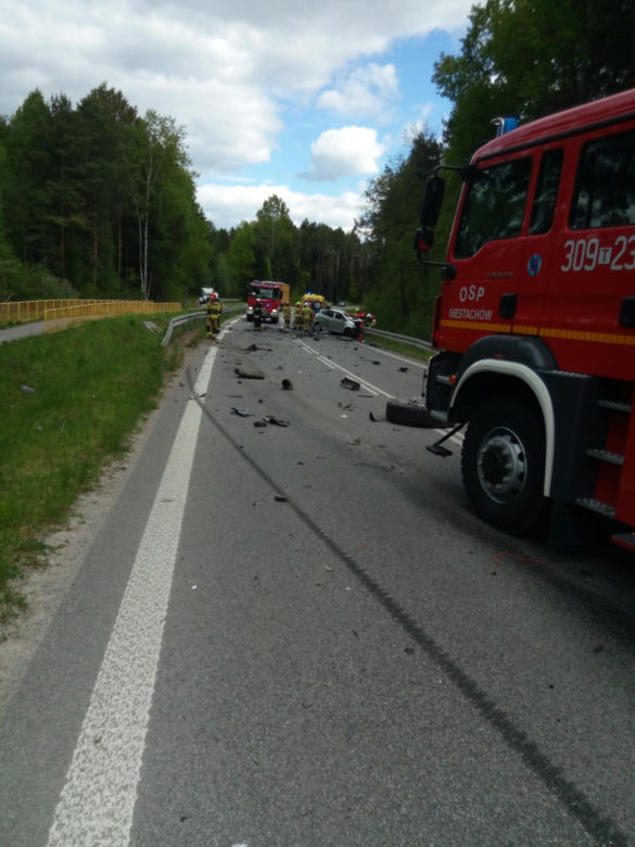 Tragiczny wypadek w Niestachowie koło Kielc