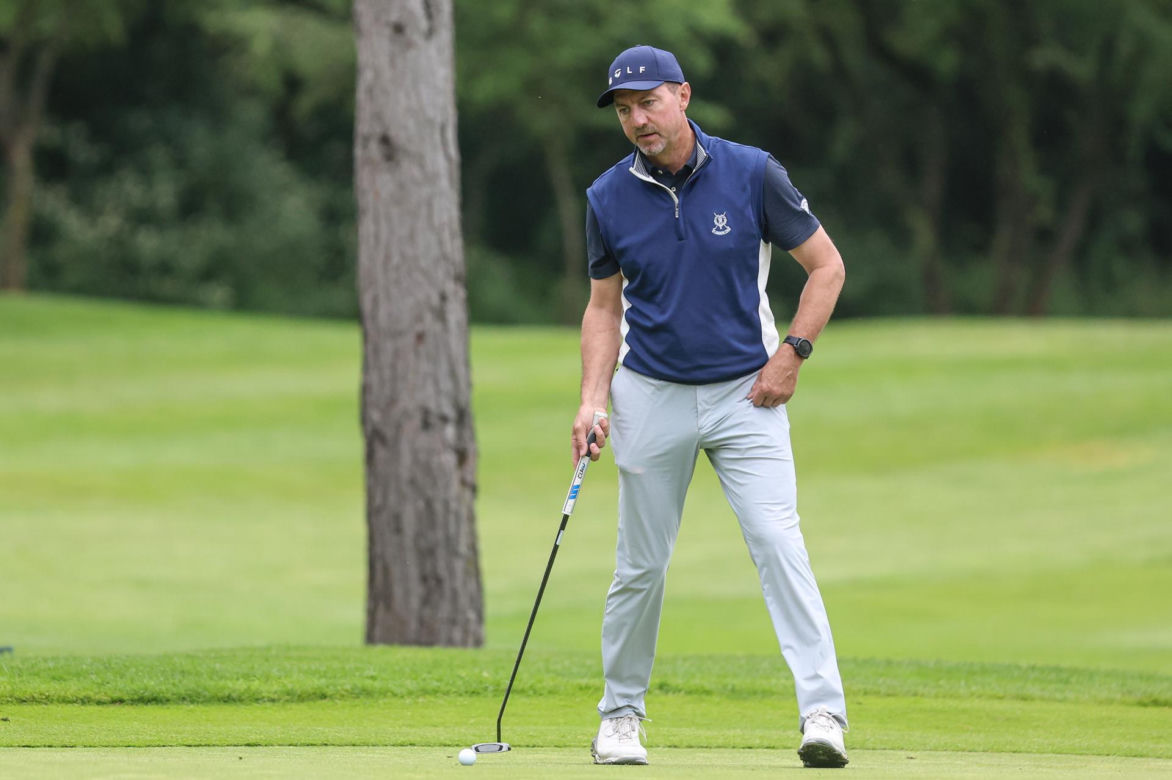 Jerzy Dudek na polu golfowym