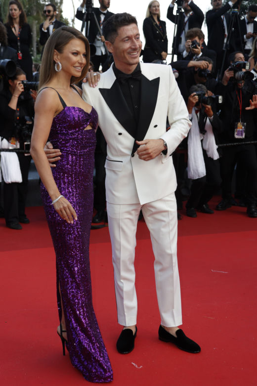  Lewandowscy brylują w Cannes. Ania w sukni za kilkanaście tysięcy