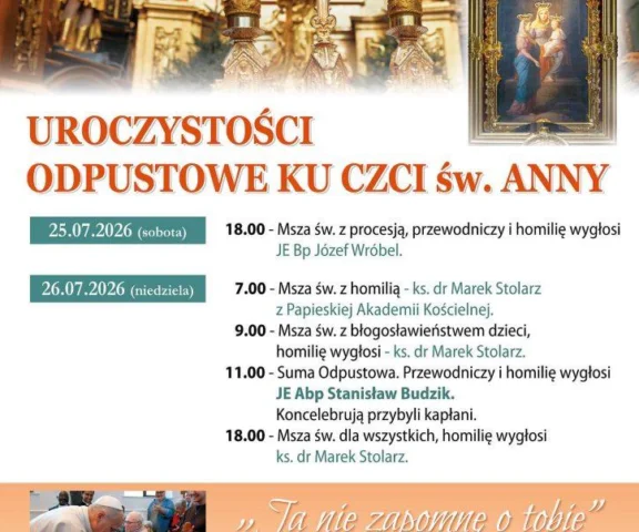 Uroczystości odpustowe ku czci św. Anny w Lubartowie [AUDIO]