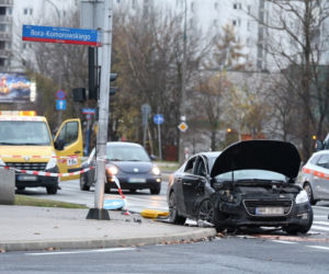 Wypadek na Gocławiu