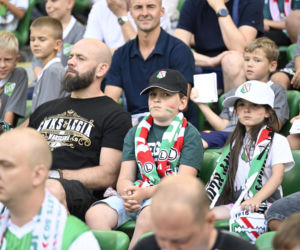 Legia Warszawa - Zagłębie Lubin: Zdjęcia kibiców