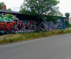 Mural na pamiątkę Ale urwał!