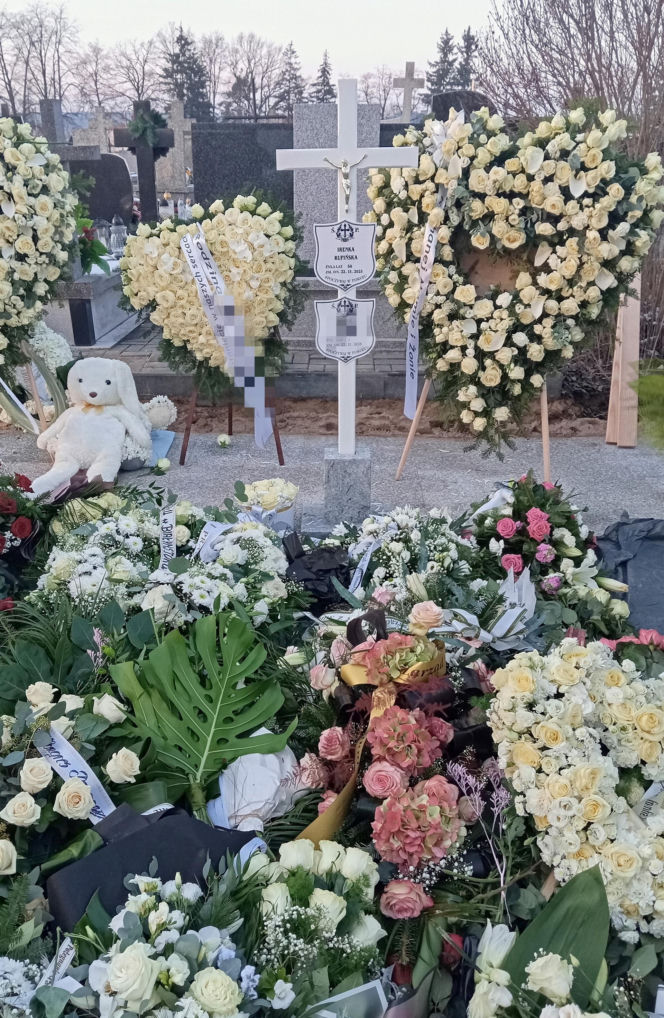 Pogrzeb Ireny Rupińskiej i jej wnuczka