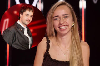 Zwycięzca The Voice wrócił na plan z przyjaciółką. Odwróciły się wszystkie fotele