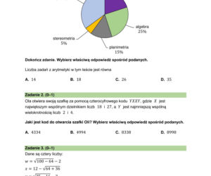 Egzamin ósmoklasisty 2026 - matematyka. Odpowiedzi z egzaminu z polskiego i arkusz CKE do pobrania [12.05.2026]